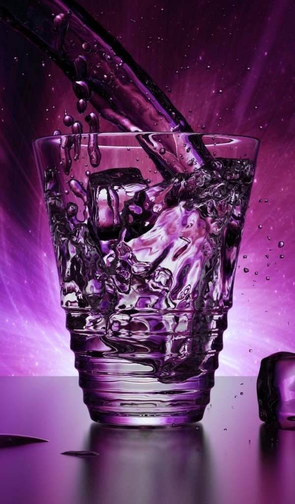 Вода со льдом