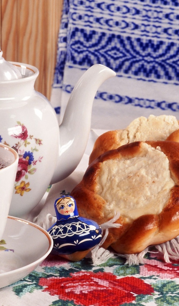 Ватрушки и чай