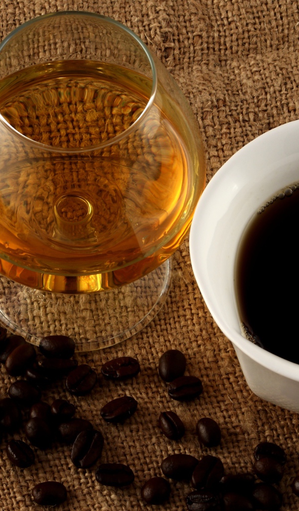 Кофе с коньяком
