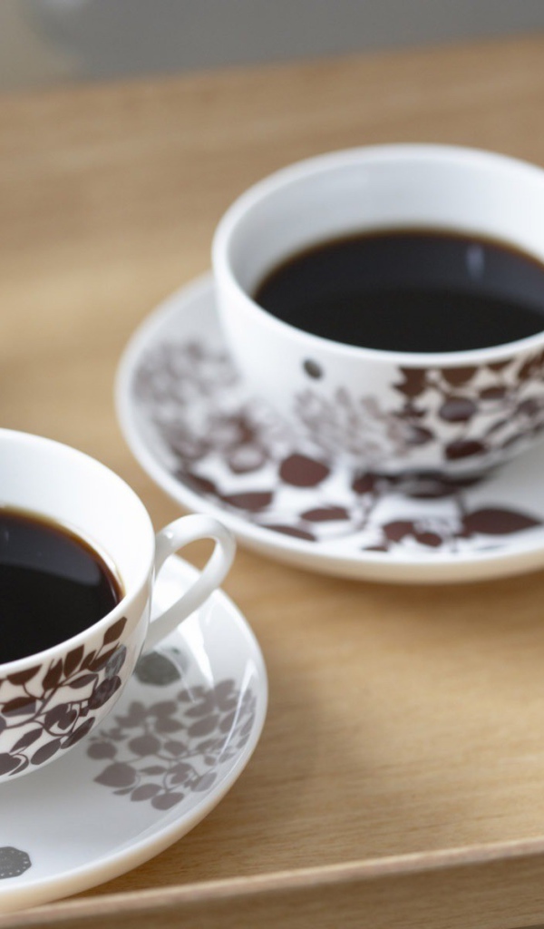 Две чашки кофе