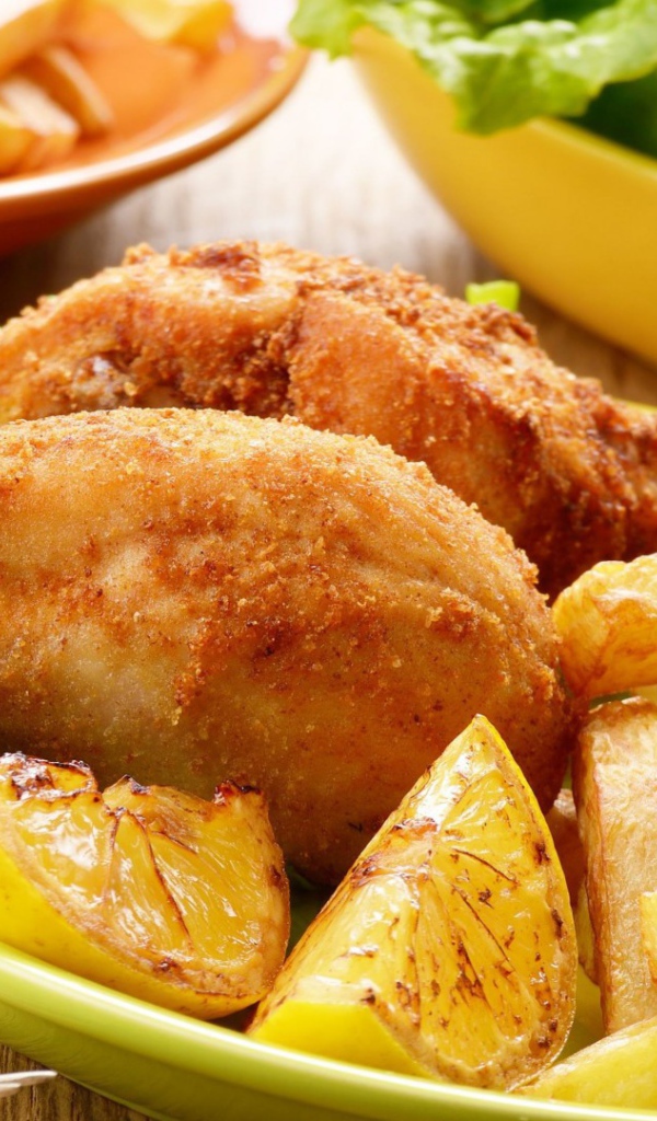 Курочка с картошкой