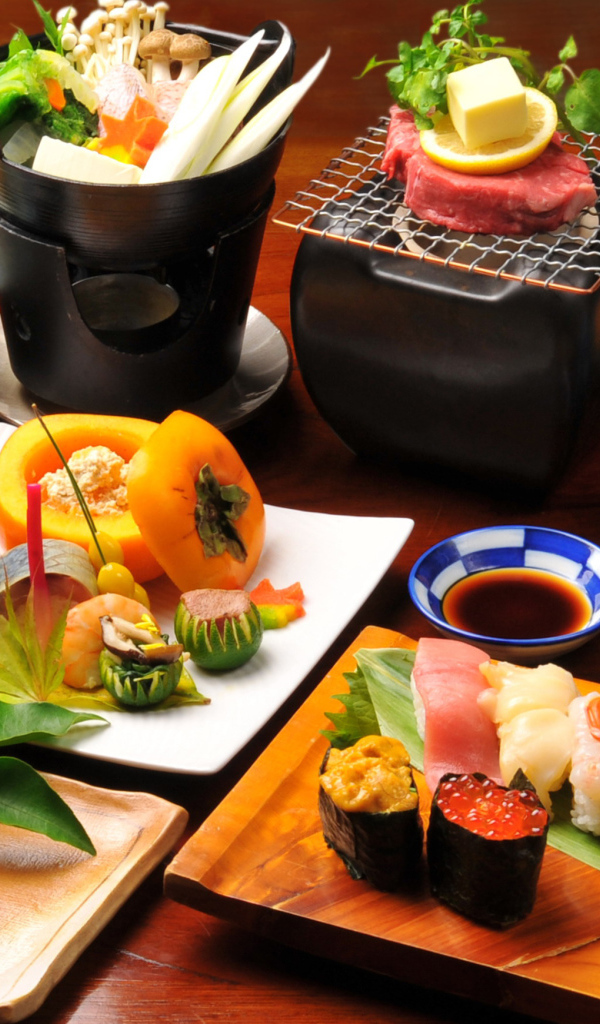 Японские блюда роллы