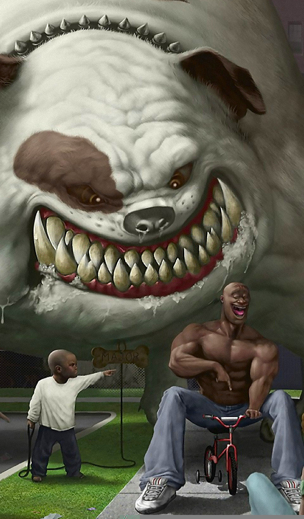 Шутка с собакой