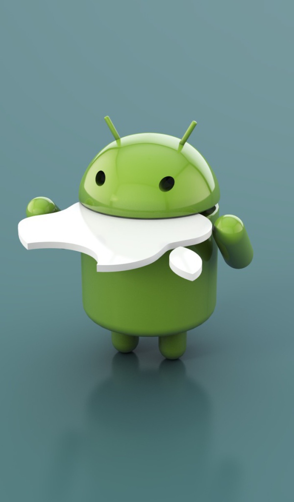 Андроид ест Эппл