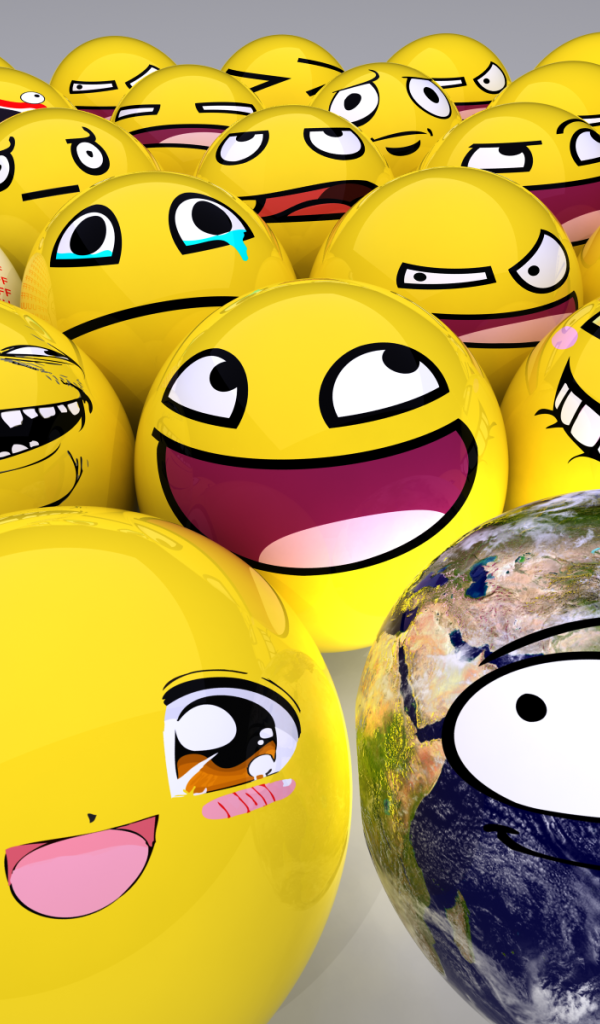 Шарики смайлики