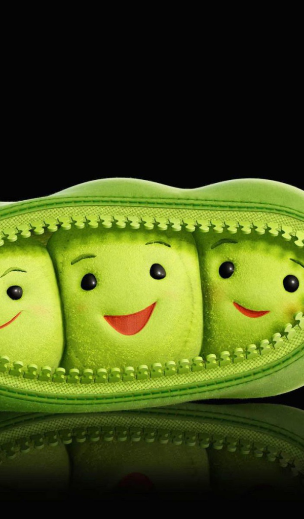 Горошины в стручке