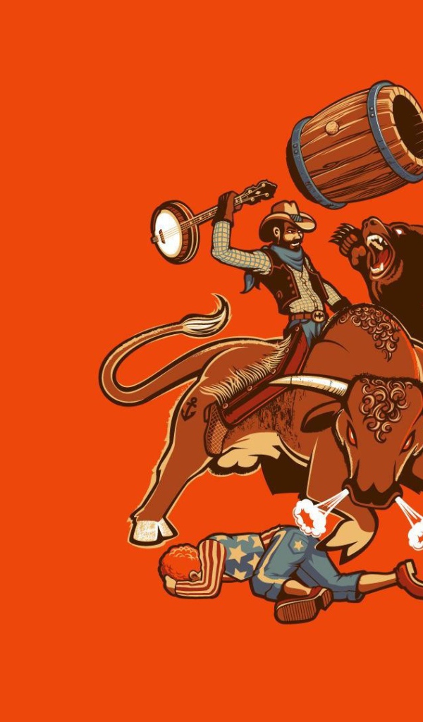 Родео с медведем