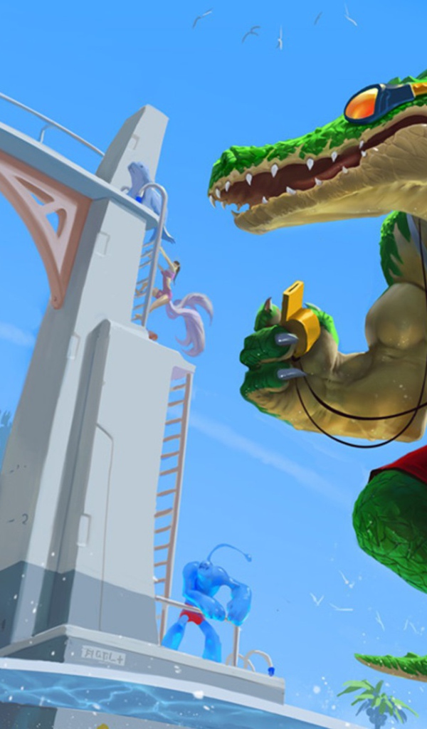 Крокодил спасатель