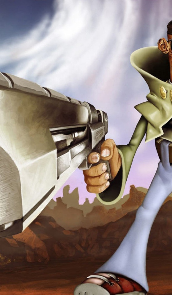 Гангстер с пистолетом