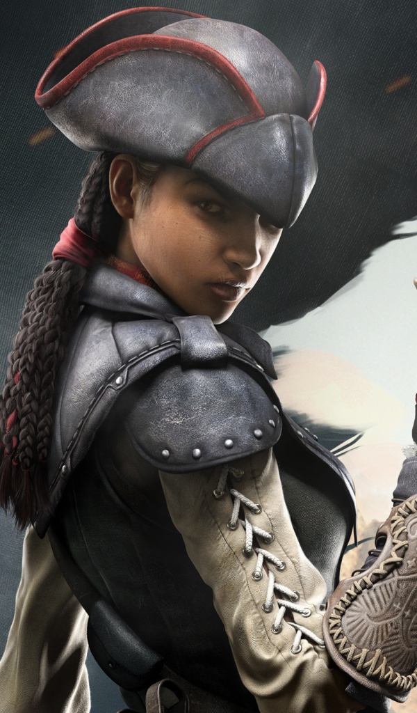 Эвелин из игры Assassins Creed 4