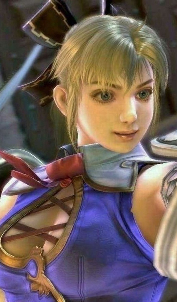 Боевая девушка из игры