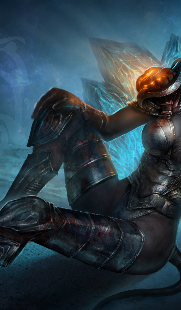 Девушка с рогами и копытами