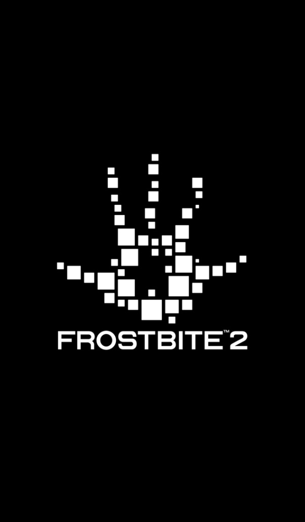 Логотип видео игры на черном фоне