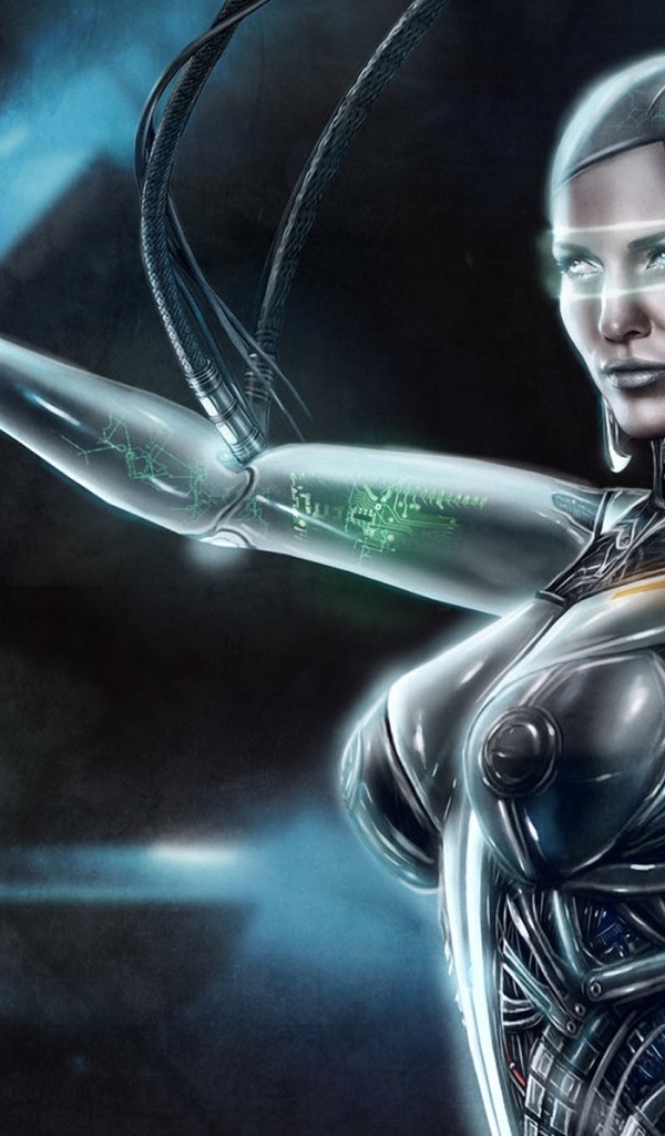 Робот с проводами