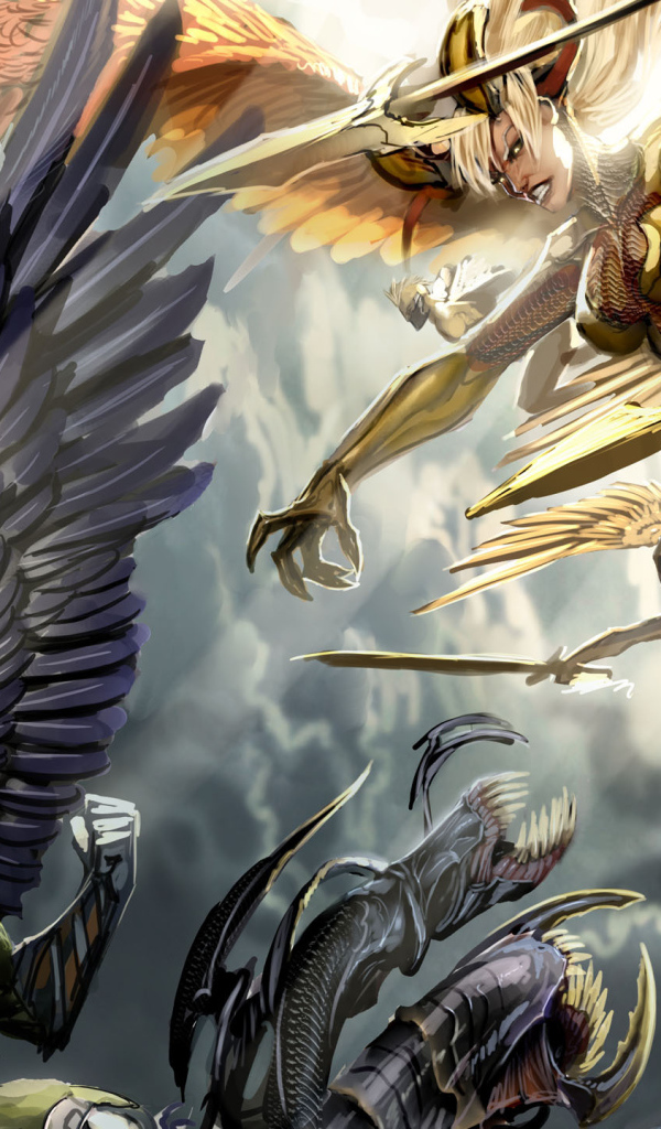 Битва белых и черных ангелов