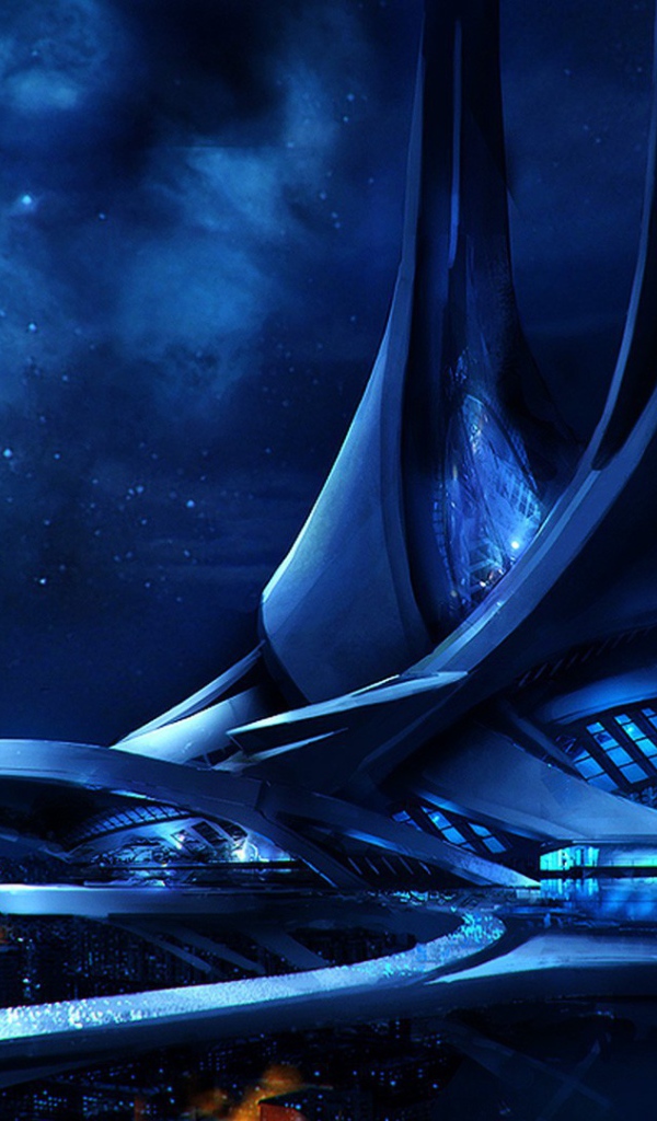 Город из видео игры