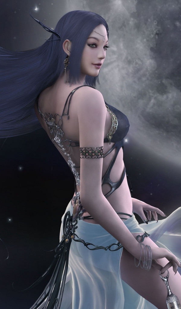 Девушка из видео игры