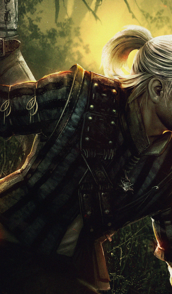 Герой из игры Ведьмак