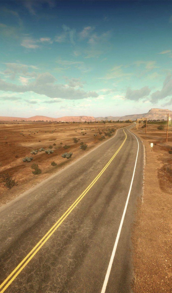 Пейзаж из видео игры