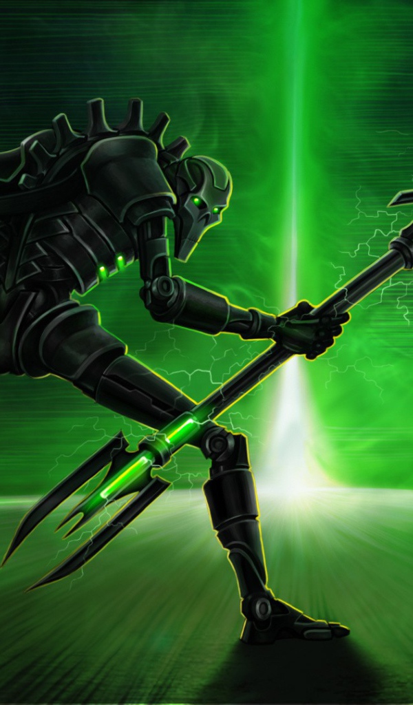 Робот из видео игры Некронс