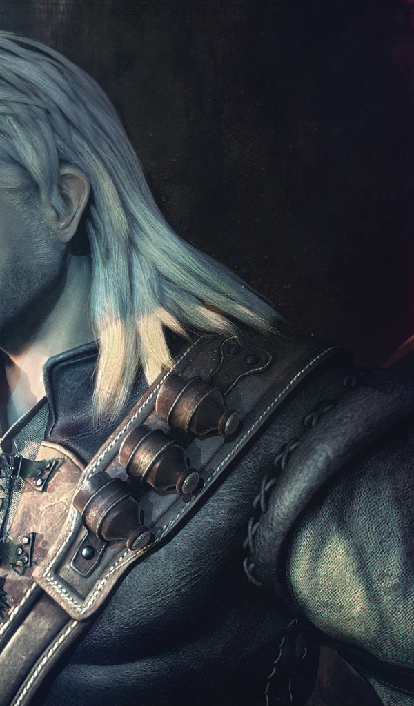 Два героя игры Ведьмак