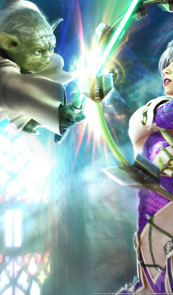 Видео игра Ivy Valentine Soul Calibur Yoda