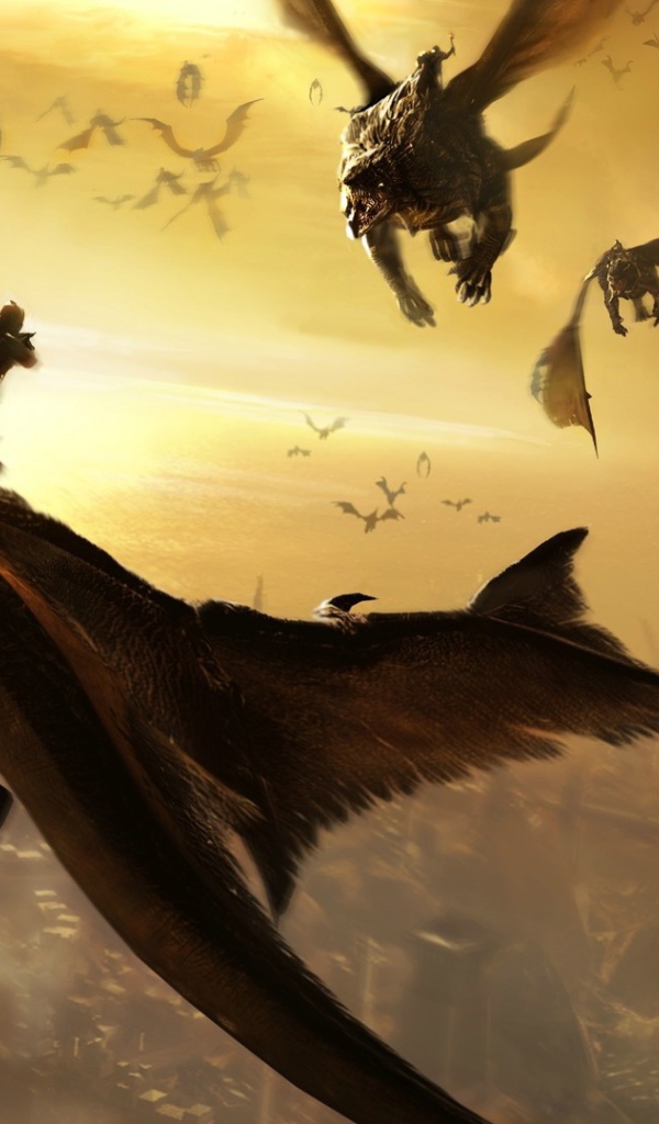 Воины на драконах