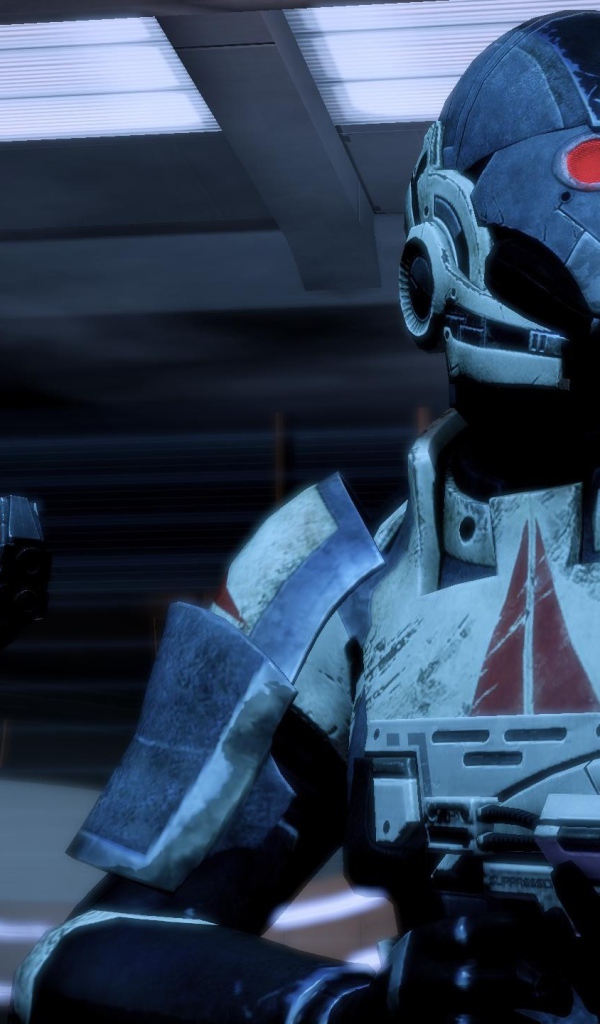 	  Robots from the game Mass Effect 2
