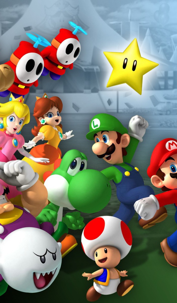 Герои игры Марио