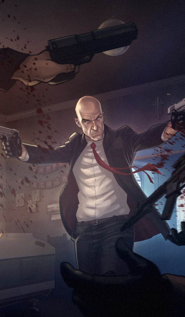 Агент 47 в игре