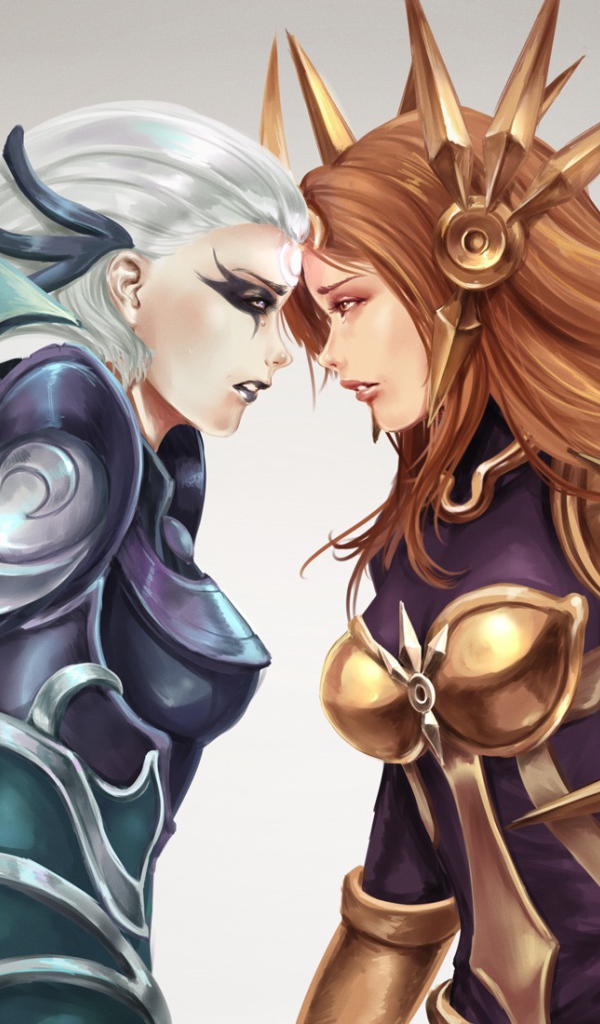 Диана и Леона в игре