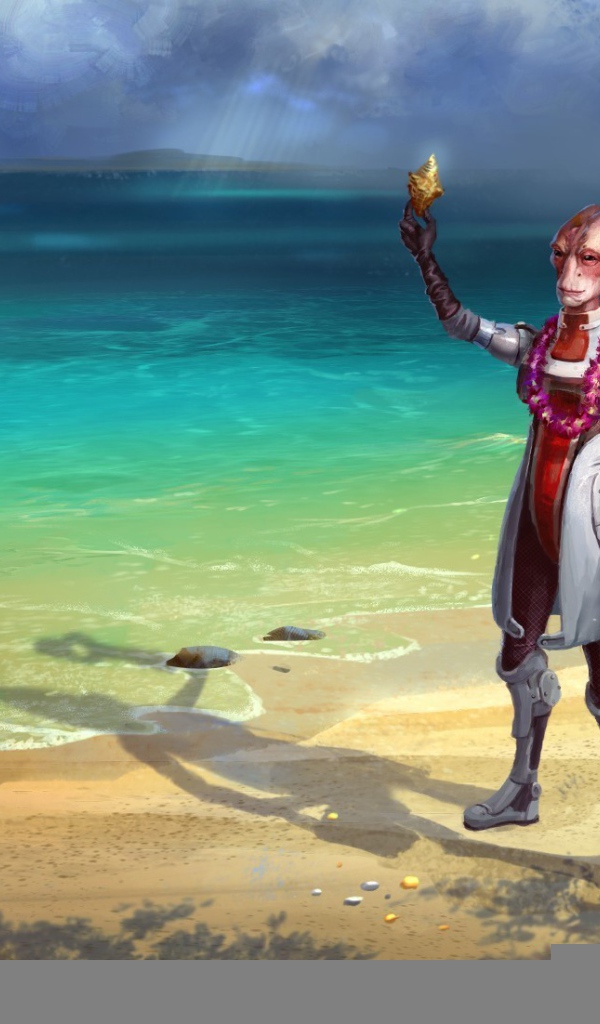 Фанарт из игры Масс эффект