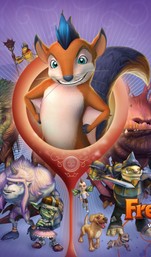 Белка из видео игры