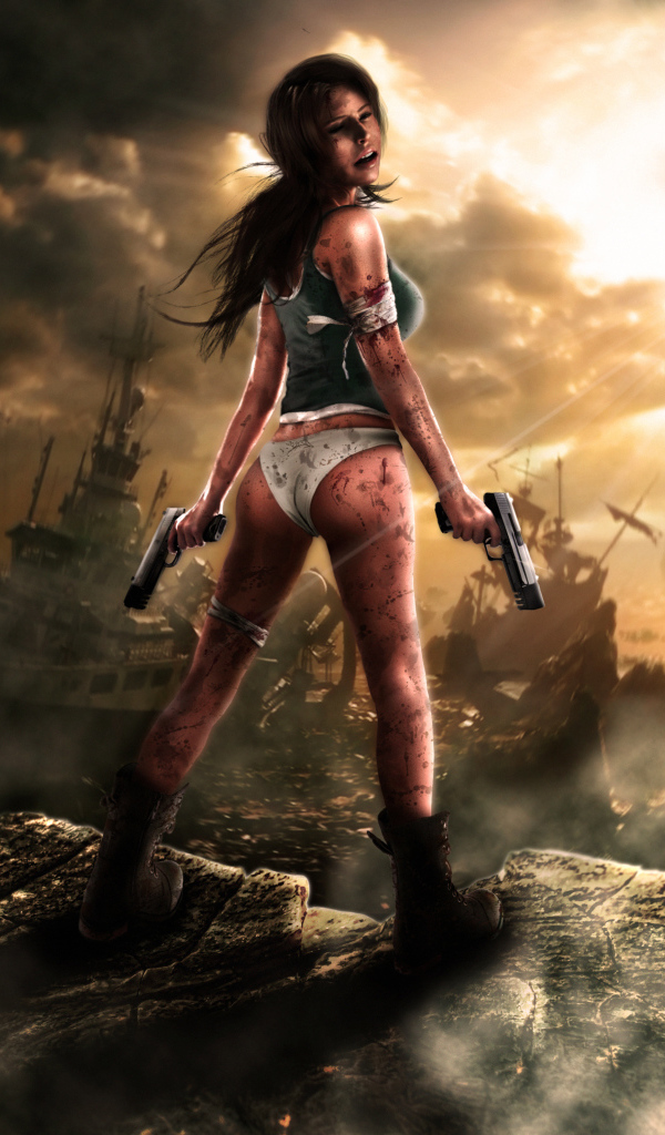 Лара крофт в игре