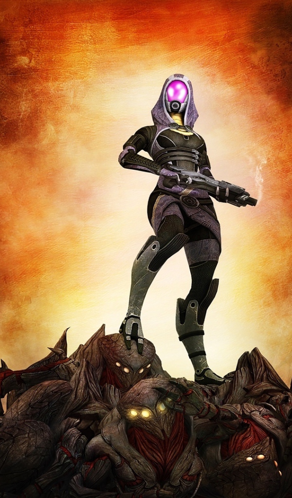 Тали из игры Масс эффект 3