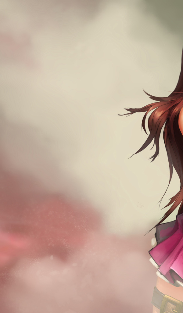 Девушка из видео игры