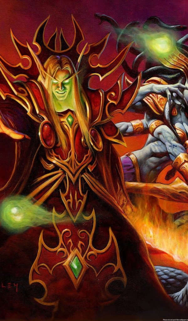 Колдун из видео игры