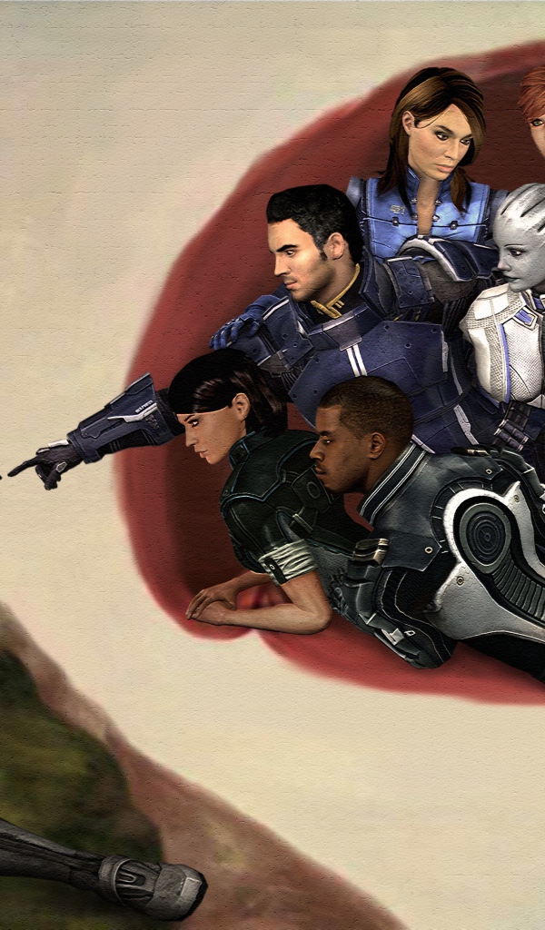 Команда из игры масс эффект