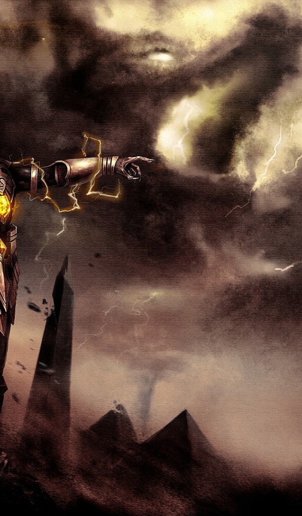 Воин с волшебным жезлом