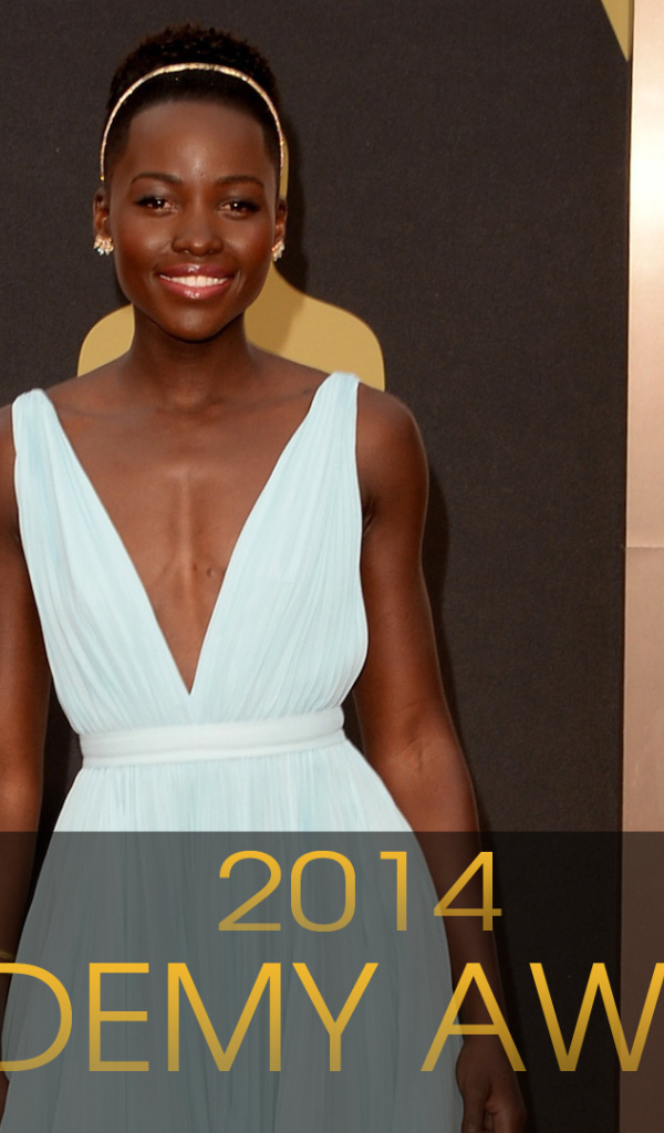 Красивая модель Лупита Нионго