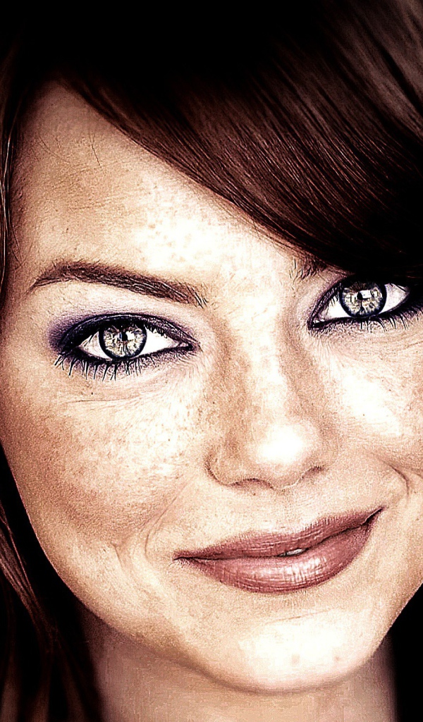 Очаровательная модель Эмма Стоун