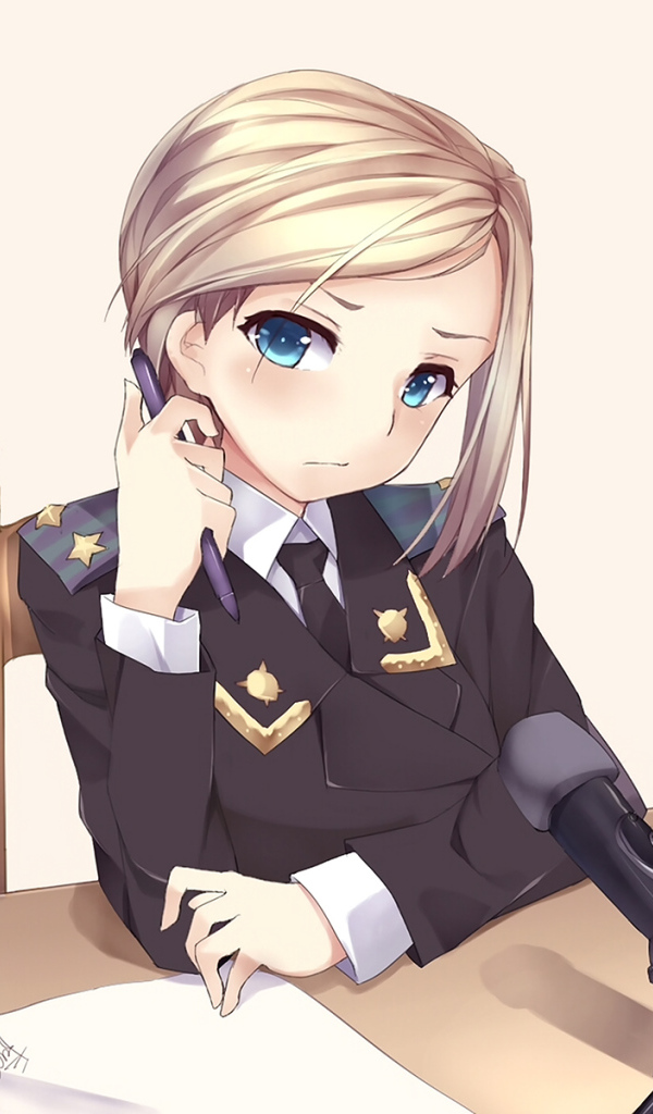 Аниме изображение Натальи Поклонской