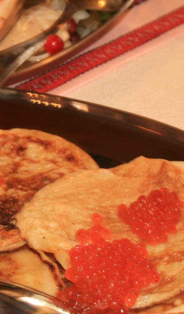 Угощение на Масленицу