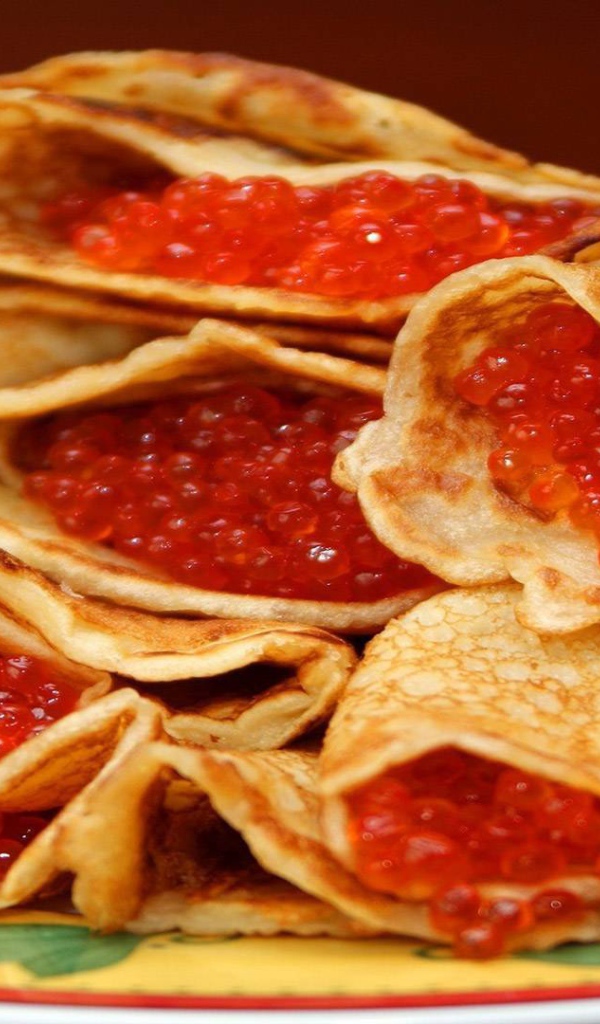 Праздничное угощение на Масленицу