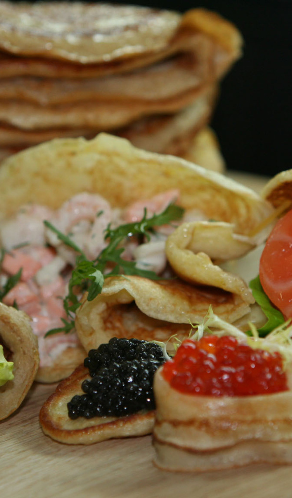 Блинный натюрморт на Масленицу