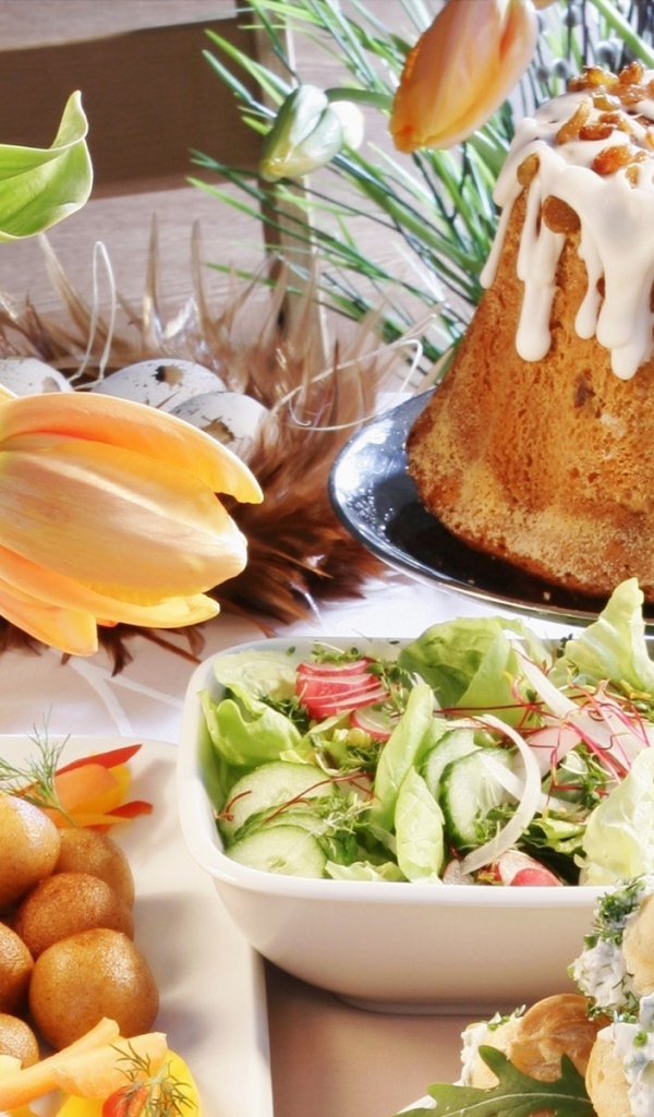 Праздничный стол на Пасху