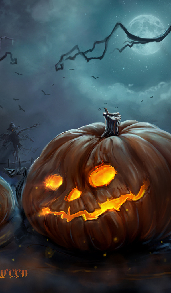 Разные тыквенные рожи