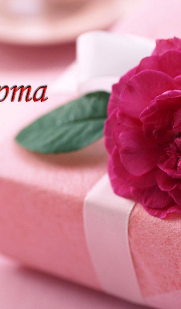 Красивый подарок на 8 марта