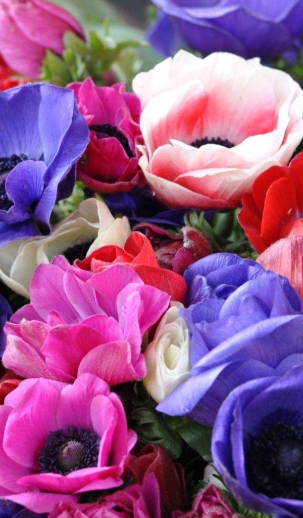 Яркий букет на восьмое марта