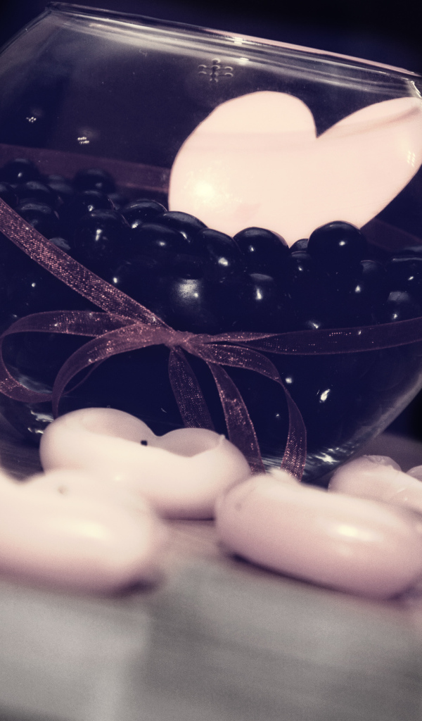 Сердце в чаше на День Влюбленных 14 февраля